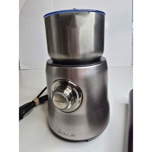 Breville Milk Cafe BMF600XL Electric Milk Frother Warmer Stainless Steel Silver
